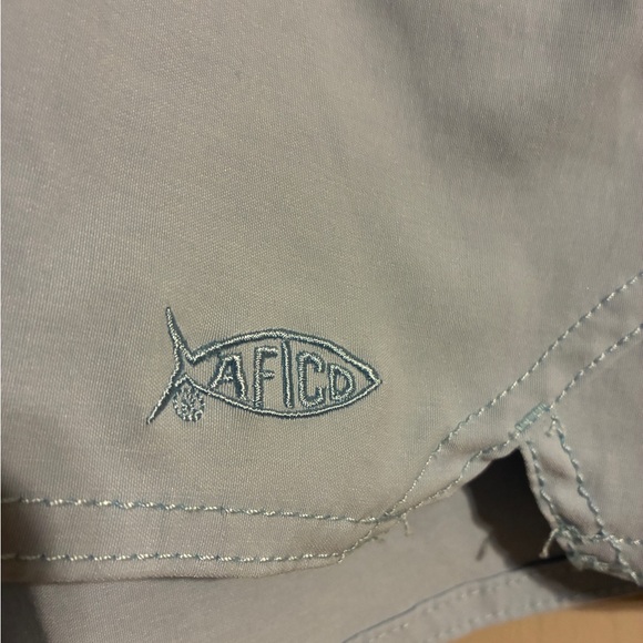AFTCO Sky Blue Performance Shorts - Picture 2 of 6